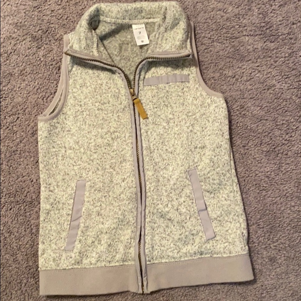 Carter’s fleeced line vest